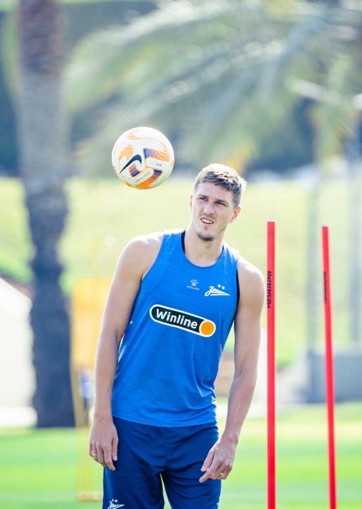 Зимние «Газпром» — тренировочные сборы 2025: 26 января, утренняя тренировка