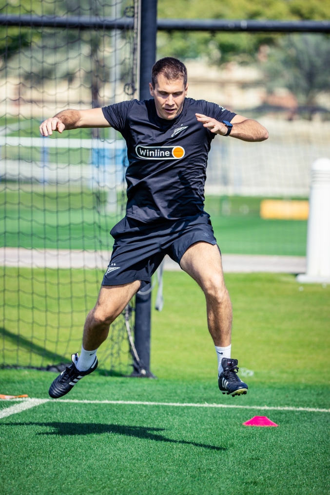 Зимние «Газпром» — тренировочные сборы 2025: 26 января, утренняя тренировка