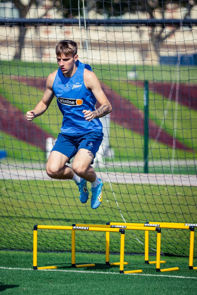 Зимние «Газпром» — тренировочные сборы 2025: 26 января, утренняя тренировка