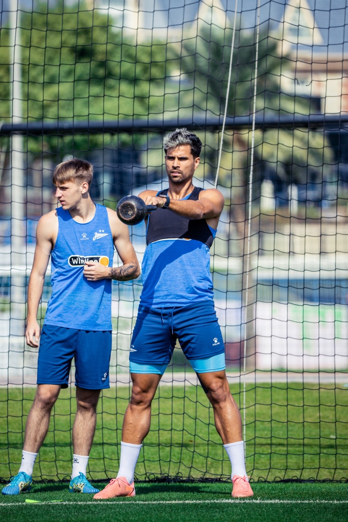 Зимние «Газпром» — тренировочные сборы 2025: 26 января, утренняя тренировка