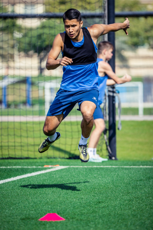 Зимние «Газпром» — тренировочные сборы 2025: 26 января, утренняя тренировка