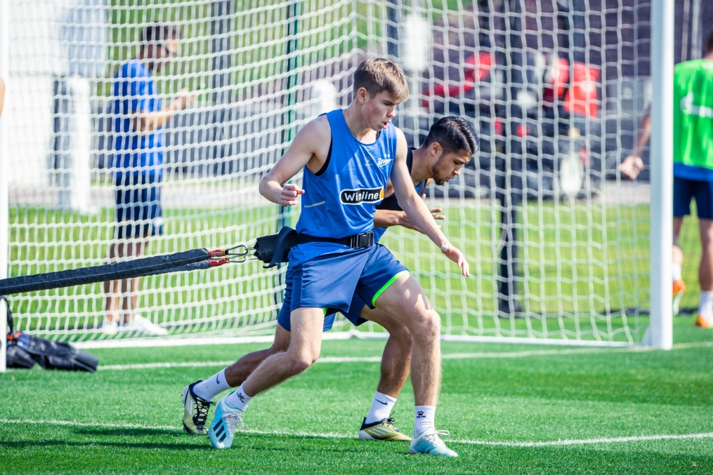 Зимние «Газпром» — тренировочные сборы 2025: 26 января, утренняя тренировка