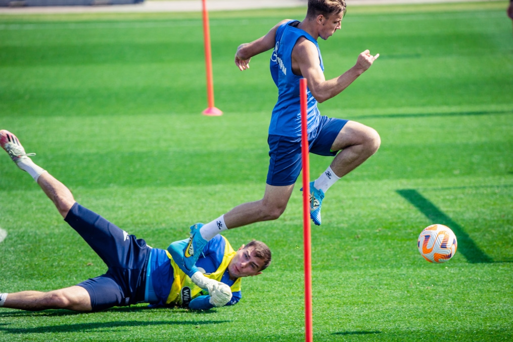 Зимние «Газпром» — тренировочные сборы 2025: 26 января, утренняя тренировка