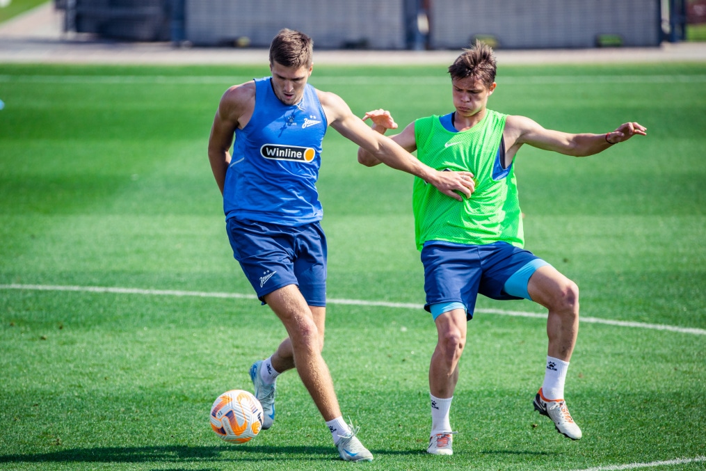 Зимние «Газпром» — тренировочные сборы 2025: 26 января, утренняя тренировка