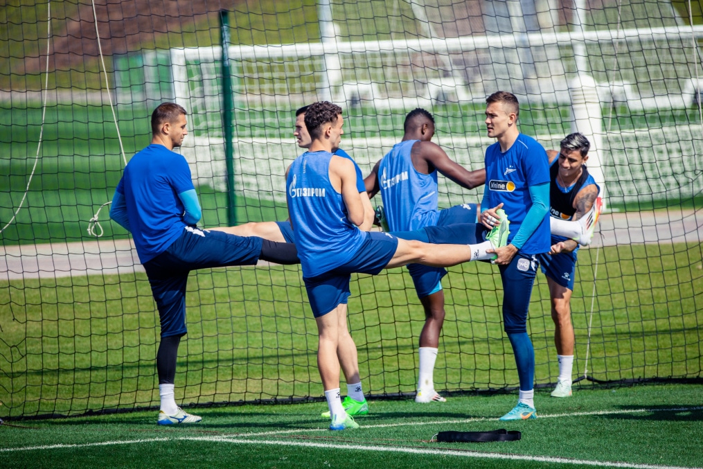 Зимние «Газпром» — тренировочные сборы 2025: 26 января, утренняя тренировка