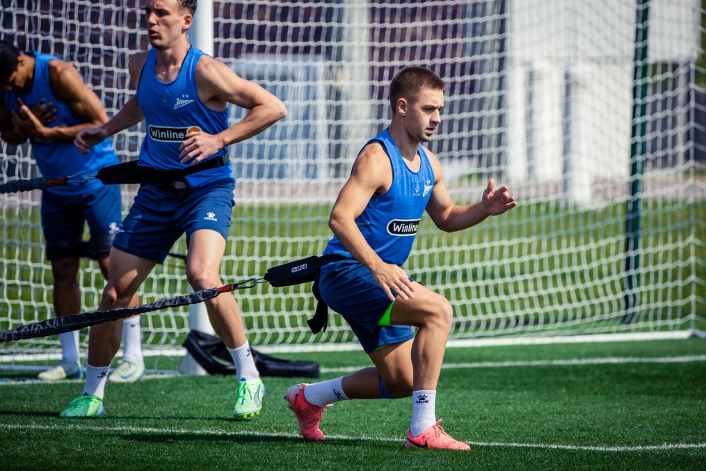 Зимние «Газпром» — тренировочные сборы 2025: 26 января, утренняя тренировка