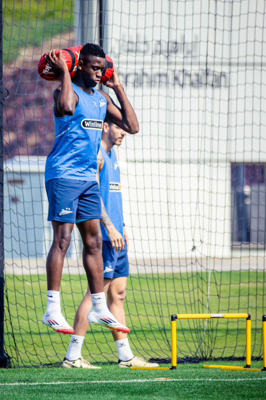 Зимние «Газпром» — тренировочные сборы 2025: 26 января, утренняя тренировка