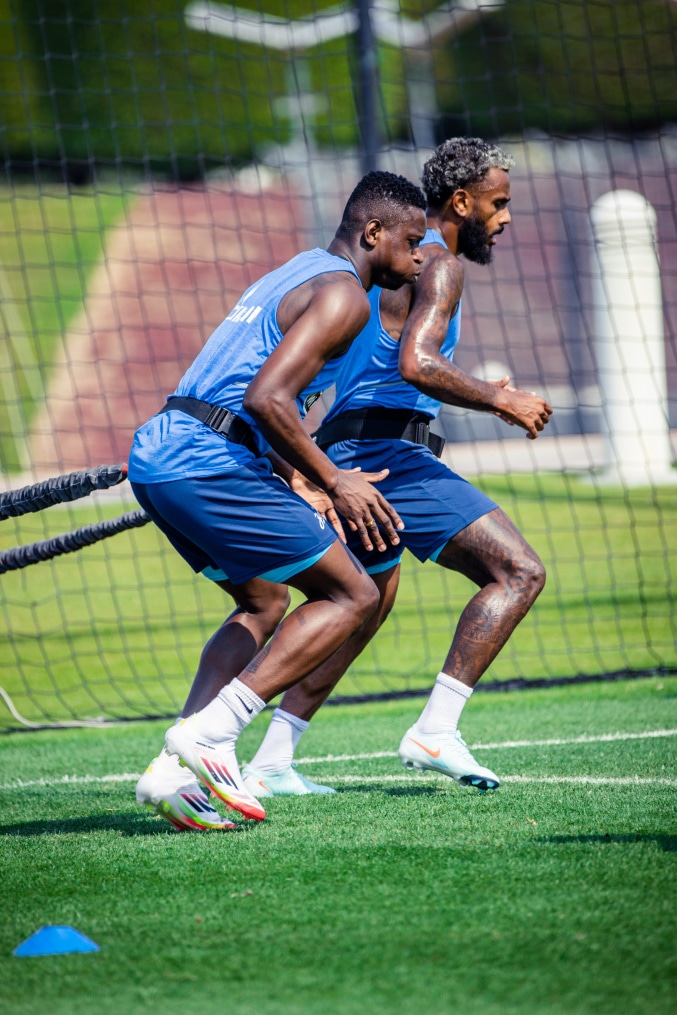 Зимние «Газпром» — тренировочные сборы 2025: 26 января, утренняя тренировка