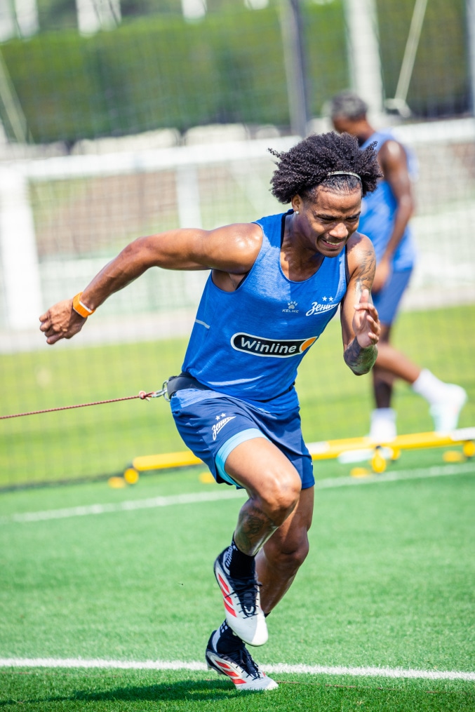 Зимние «Газпром» — тренировочные сборы 2025: 26 января, утренняя тренировка