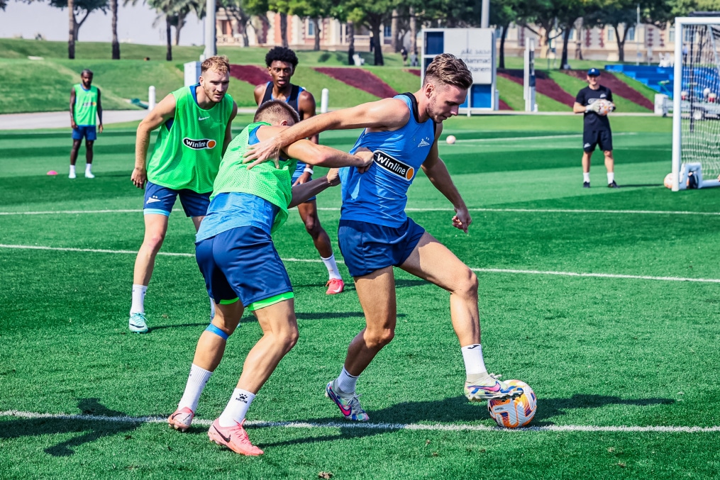 Зимние «Газпром» — тренировочные сборы 2025: 26 января, утренняя тренировка