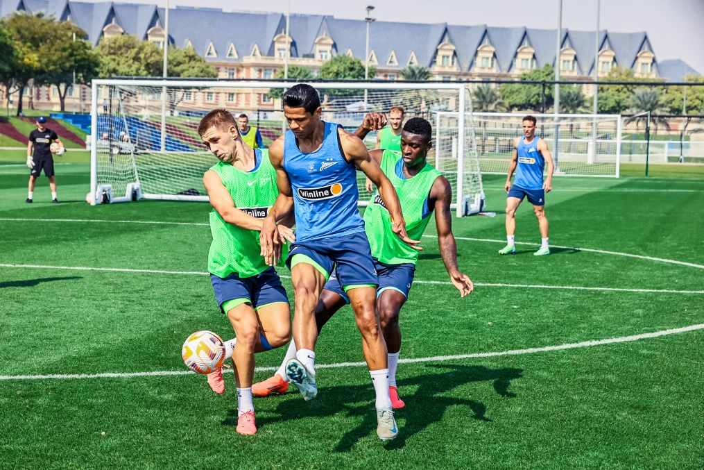 Зимние «Газпром» — тренировочные сборы 2025: 26 января, утренняя тренировка