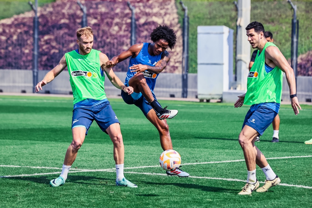 Зимние «Газпром» — тренировочные сборы 2025: 26 января, утренняя тренировка