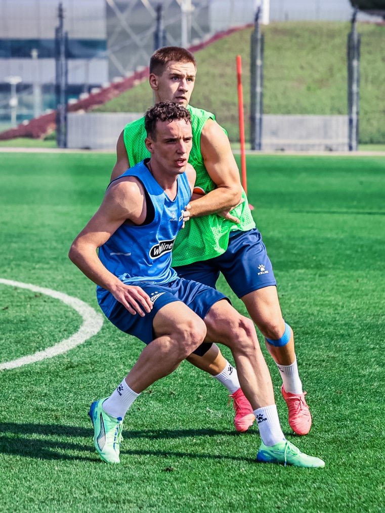 Зимние «Газпром» — тренировочные сборы 2025: 26 января, утренняя тренировка