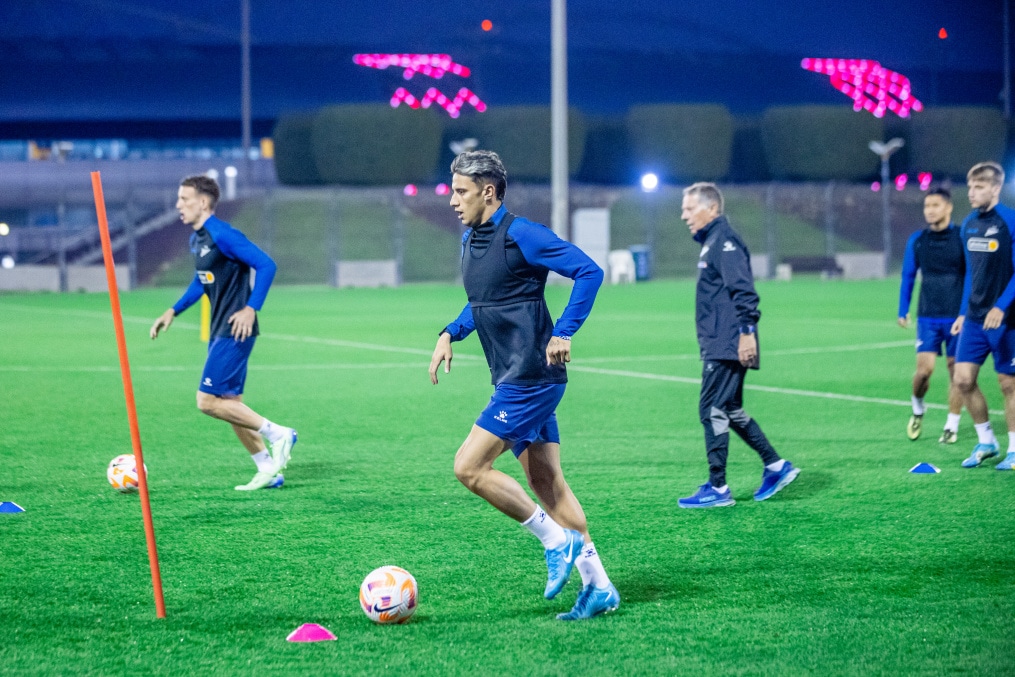 Зимние «Газпром» — тренировочные сборы 2025: 26 января, вечерняя тренировка