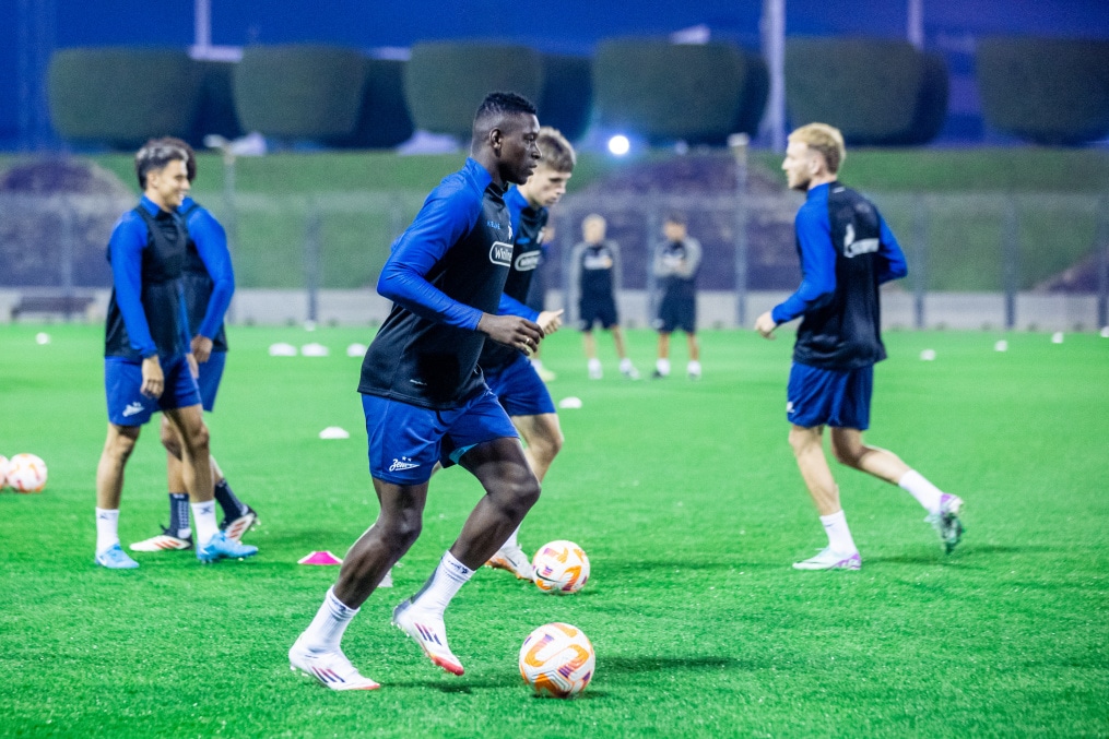 Зимние «Газпром» — тренировочные сборы 2025: 26 января, вечерняя тренировка