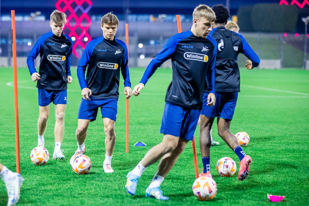 Зимние «Газпром» — тренировочные сборы 2025: 26 января, вечерняя тренировка