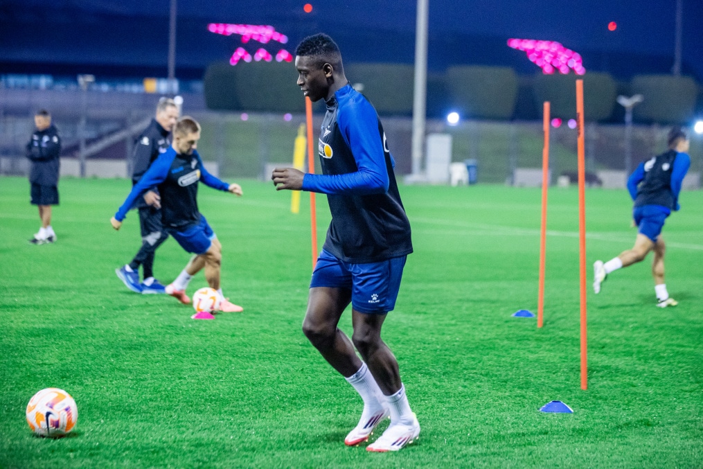 Зимние «Газпром» — тренировочные сборы 2025: 26 января, вечерняя тренировка