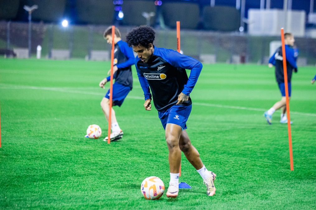 Зимние «Газпром» — тренировочные сборы 2025: 26 января, вечерняя тренировка