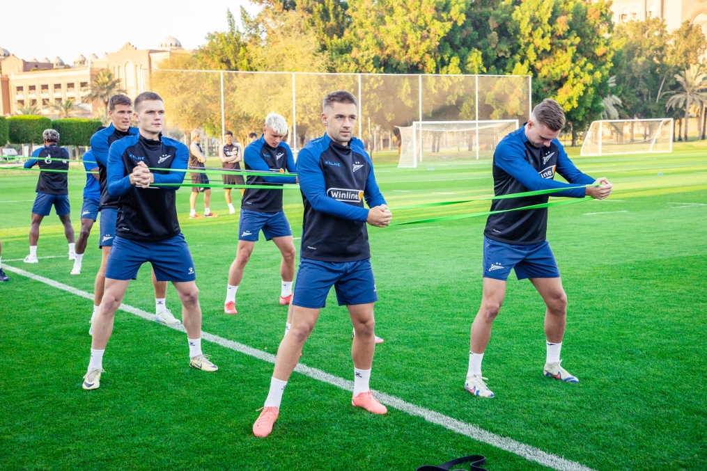 Зимние «Газпром» — тренировочные сборы 2025: 1 февраля, вечерняя тренировка