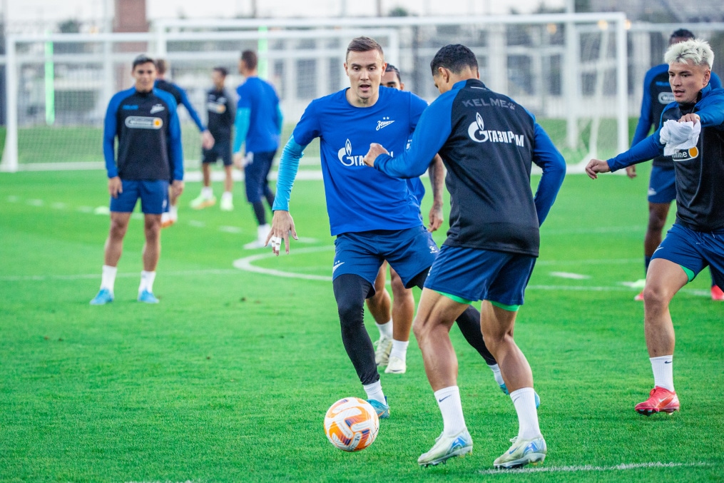 Зимние «Газпром» — тренировочные сборы 2025: 1 февраля, вечерняя тренировка