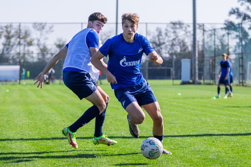 Первые учебно-тренировочные сборы «Зенита»-м в Турции: 2 февраля, утренняя тренировка