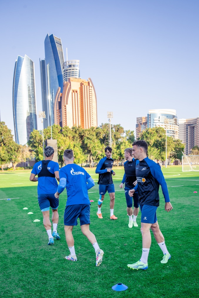 Зимние «Газпром» — тренировочные сборы 2025: 2 февраля, вечерняя тренировка