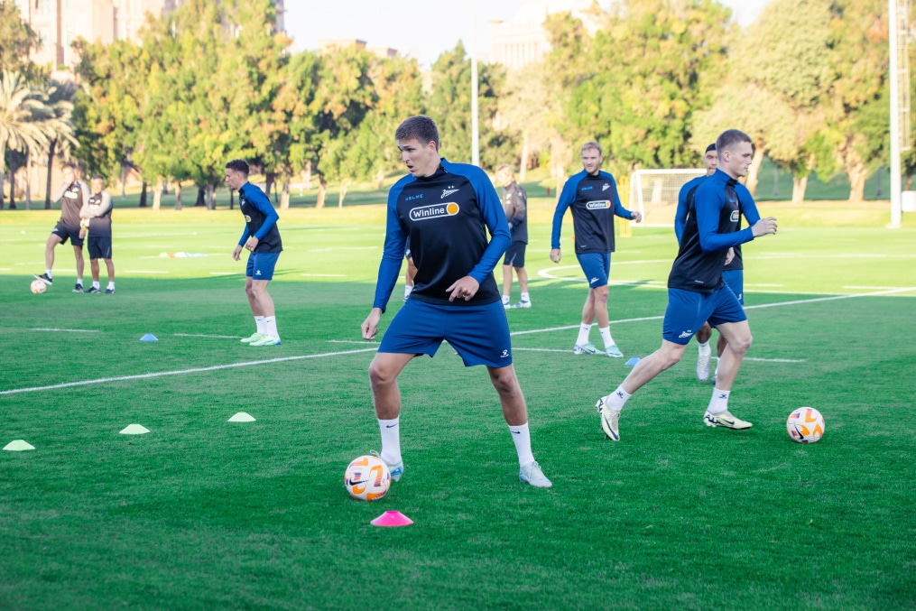 Зимние «Газпром» — тренировочные сборы 2025: 2 февраля, вечерняя тренировка