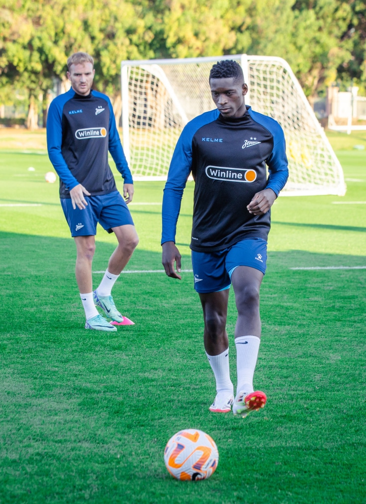 Зимние «Газпром» — тренировочные сборы 2025: 2 февраля, вечерняя тренировка