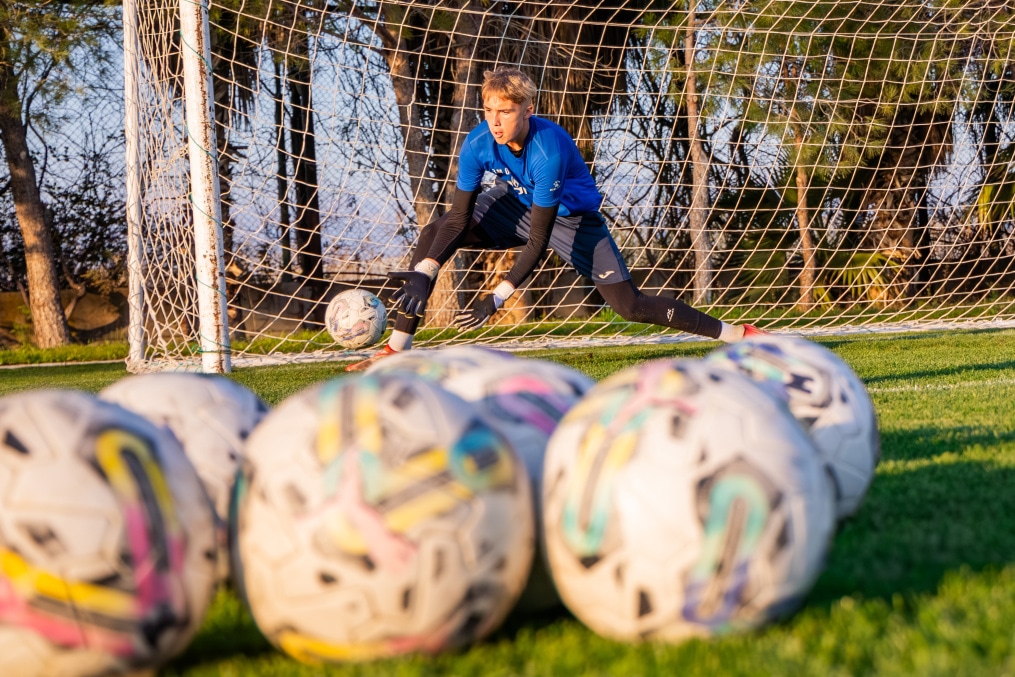 Первые учебно-тренировочные сборы «Зенита»-м в Турции: 2 февраля, тренировка вратарей