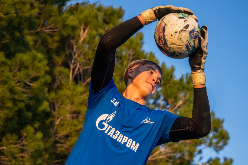 Первые учебно-тренировочные сборы «Зенита»-м в Турции: 2 февраля, тренировка вратарей