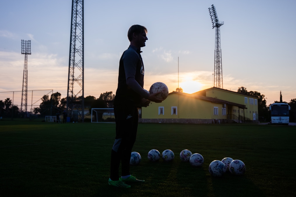 Первые учебно-тренировочные сборы «Зенита»-м в Турции: 2 февраля, тренировка вратарей