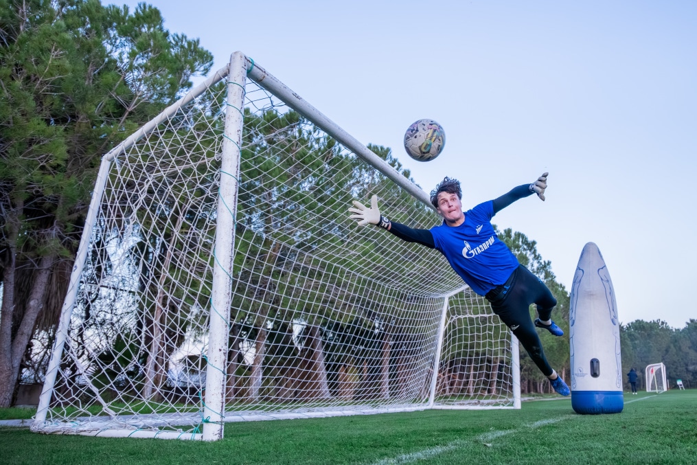 Первые учебно-тренировочные сборы «Зенита»-м в Турции: 2 февраля, тренировка вратарей