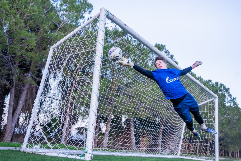 Первые учебно-тренировочные сборы «Зенита»-м в Турции: 2 февраля, тренировка вратарей