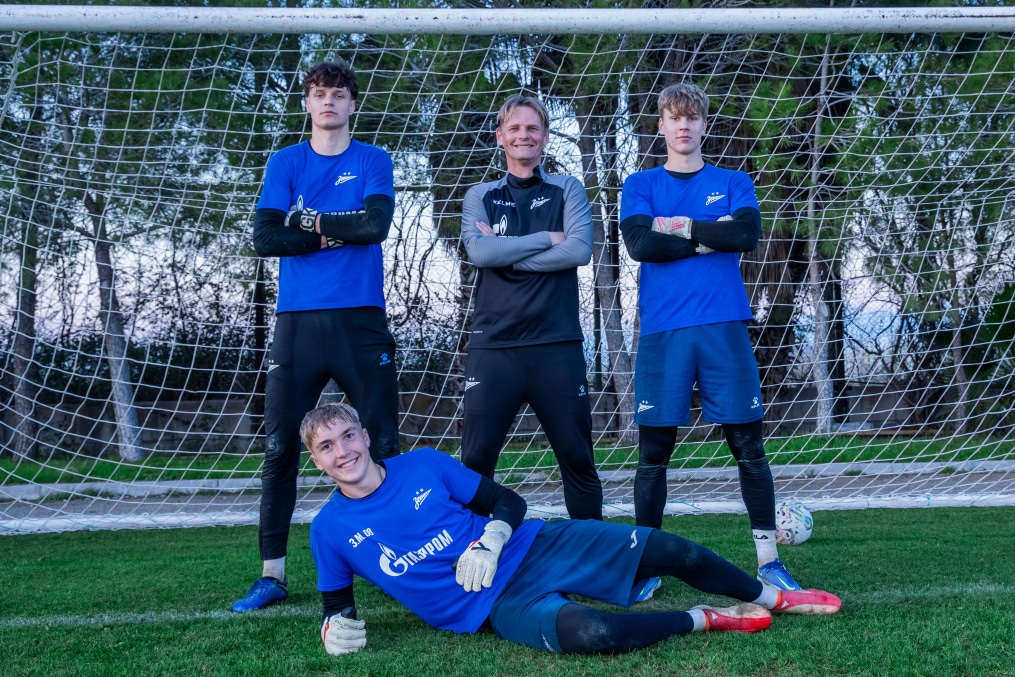 Первые учебно-тренировочные сборы «Зенита»-м в Турции: 2 февраля, тренировка вратарей