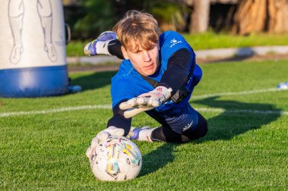 Первые учебно-тренировочные сборы «Зенита»-м в Турции: 2 февраля, тренировка вратарей