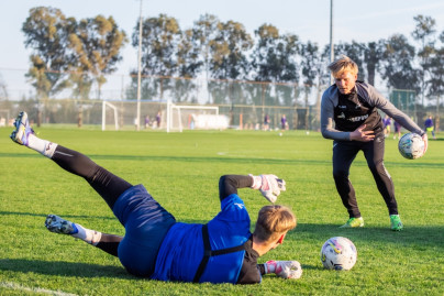 Первые учебно-тренировочные сборы «Зенита»-м в Турции: 2 февраля, тренировка вратарей