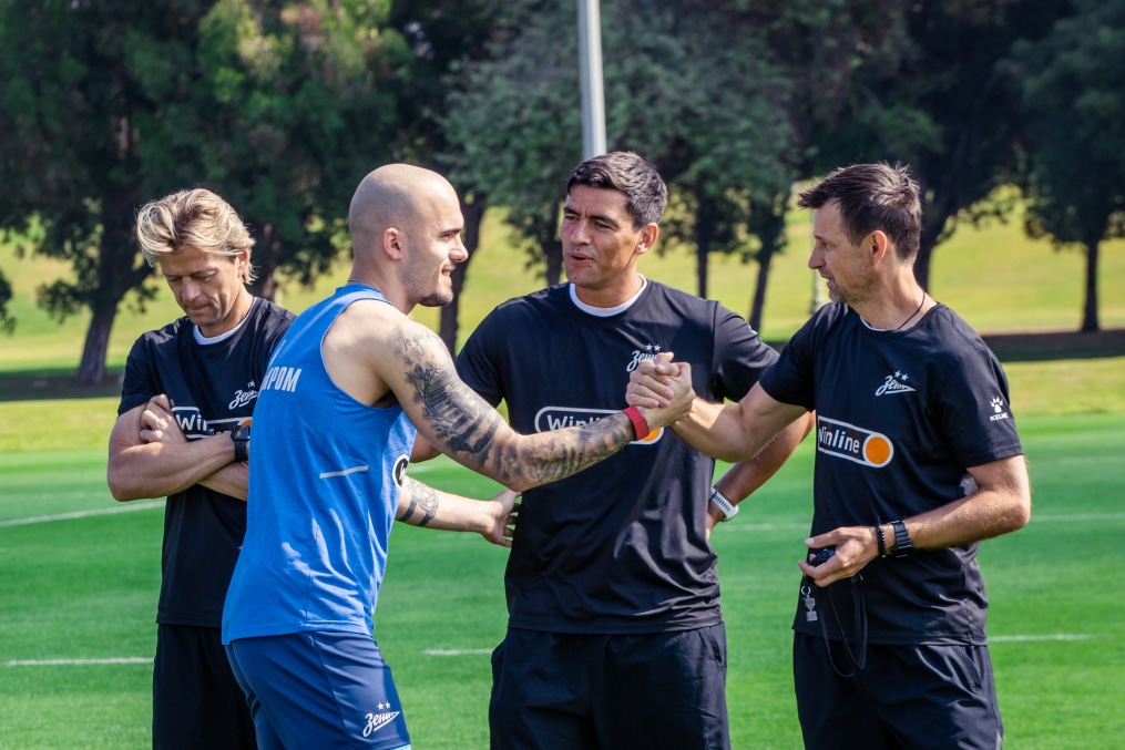 Зимние «Газпром» — тренировочные сборы 2025: 3 февраля, утренняя тренировка