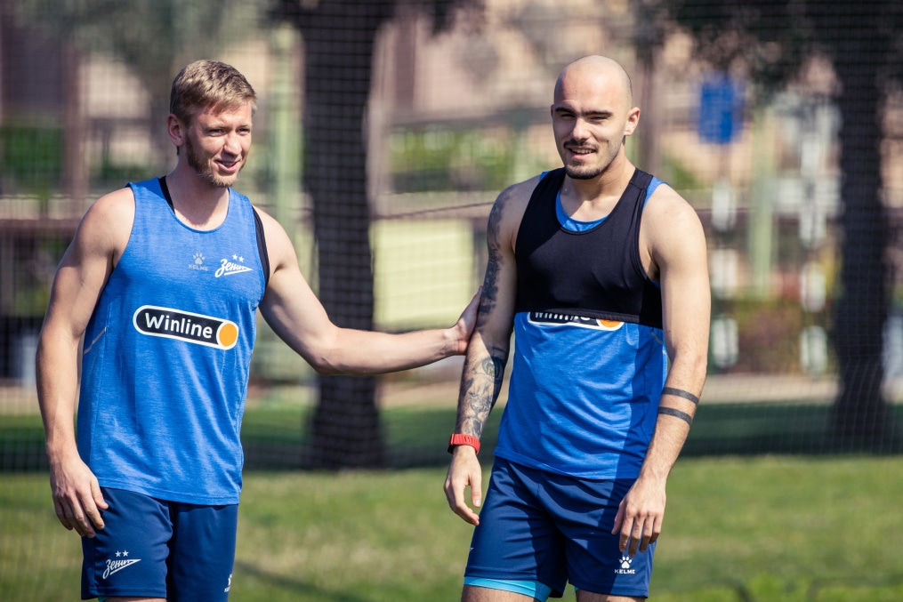 Зимние «Газпром» — тренировочные сборы 2025: 3 февраля, утренняя тренировка