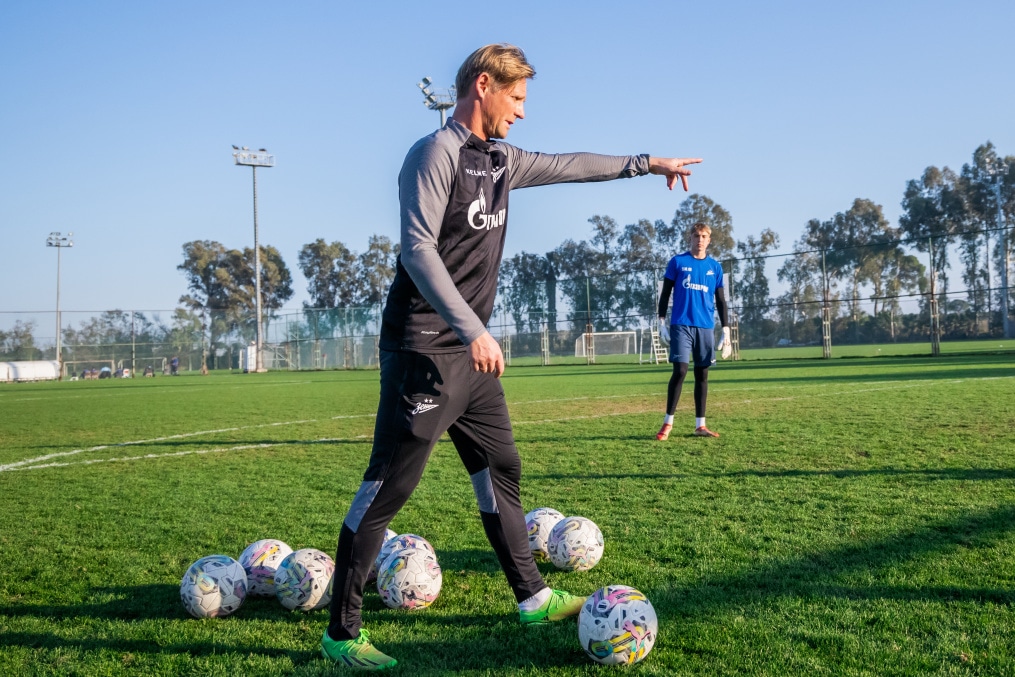 Первые учебно-тренировочные сборы «Зенита»-м в Турции: 3 февраля, вечерняя тренировка