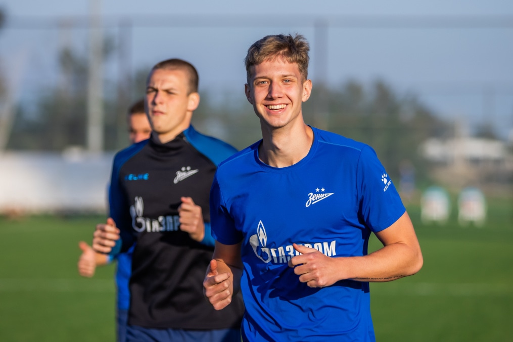 Первые учебно-тренировочные сборы «Зенита»-м в Турции: 3 февраля, вечерняя тренировка