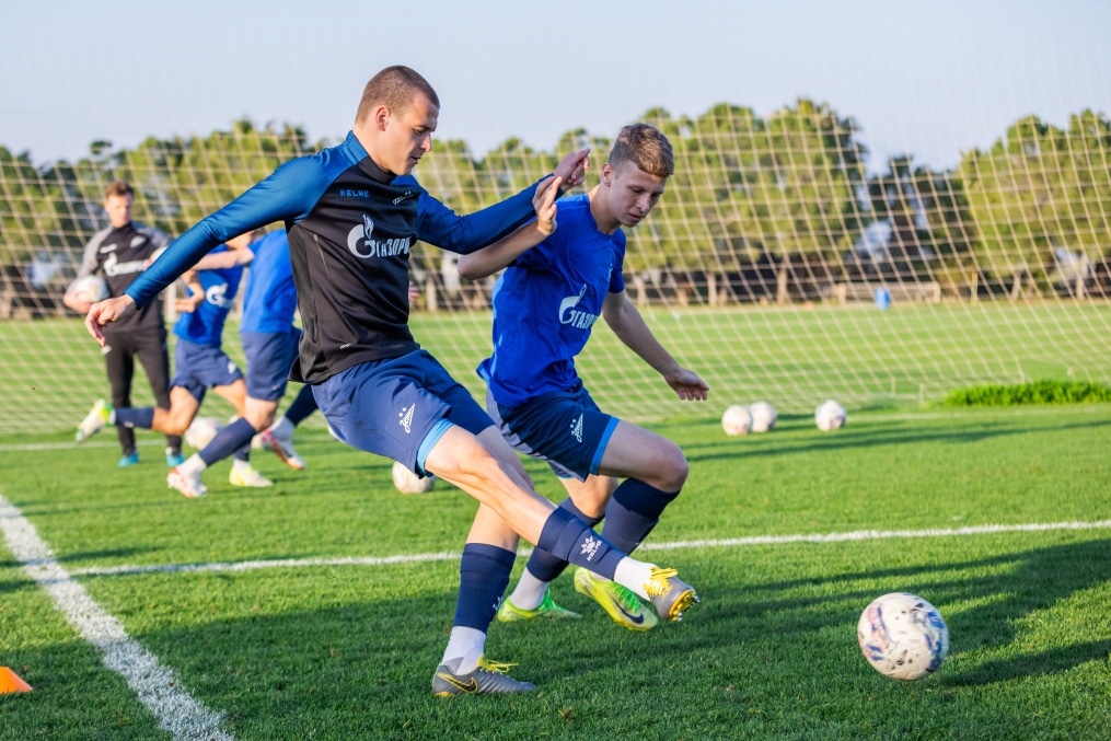 Первые учебно-тренировочные сборы «Зенита»-м в Турции: 3 февраля, вечерняя тренировка