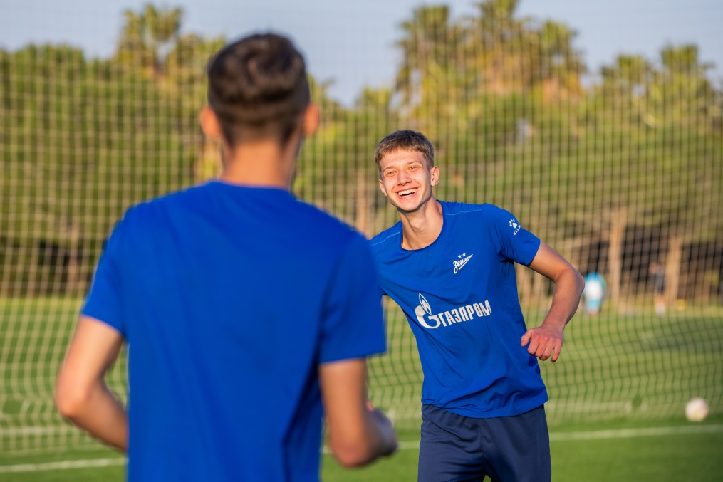 Первые учебно-тренировочные сборы «Зенита»-м в Турции: 3 февраля, вечерняя тренировка