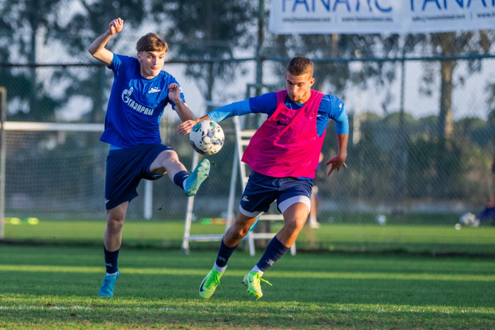 Первые учебно-тренировочные сборы «Зенита»-м в Турции: 3 февраля, вечерняя тренировка