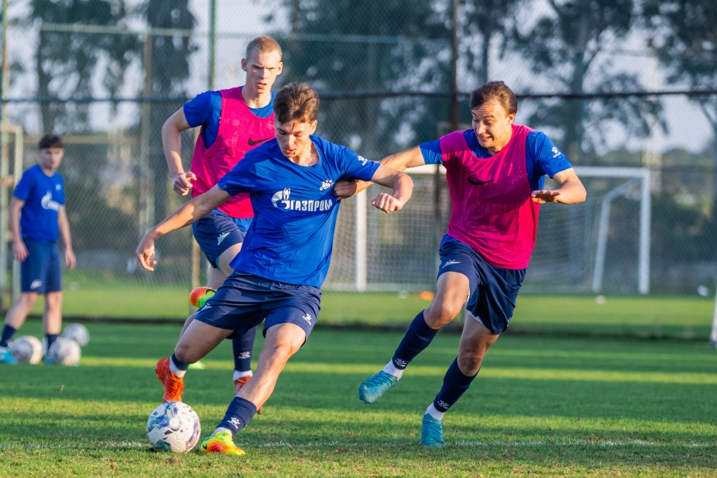Первые учебно-тренировочные сборы «Зенита»-м в Турции: 3 февраля, вечерняя тренировка
