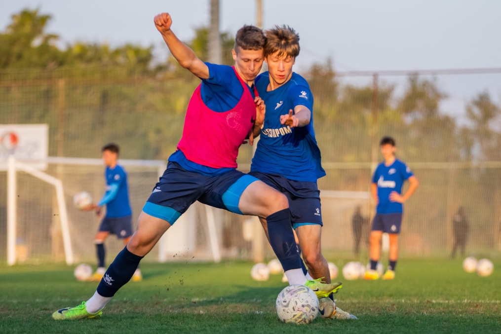 Первые учебно-тренировочные сборы «Зенита»-м в Турции: 3 февраля, вечерняя тренировка