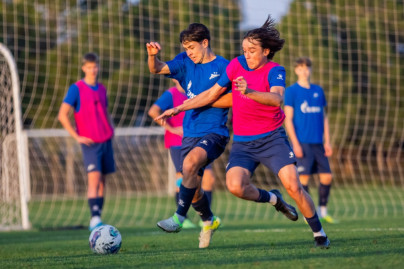 Первые учебно-тренировочные сборы «Зенита»-м в Турции: 3 февраля, вечерняя тренировка