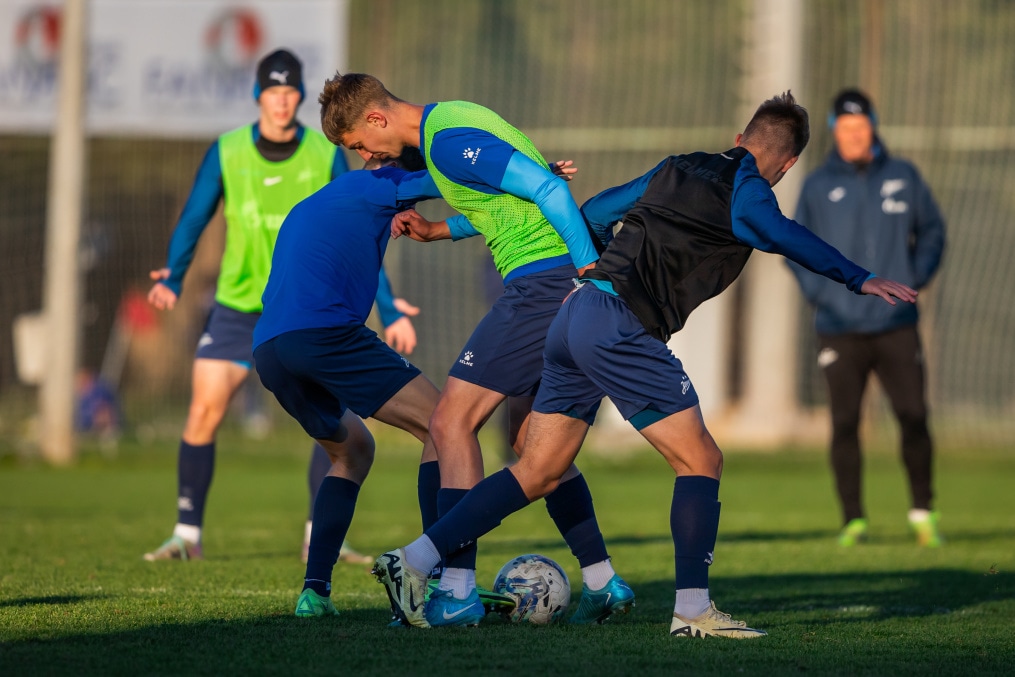 Первые учебно-тренировочные сборы «Зенита»-м в Турции:  5 февраля, вечерняя тренировка