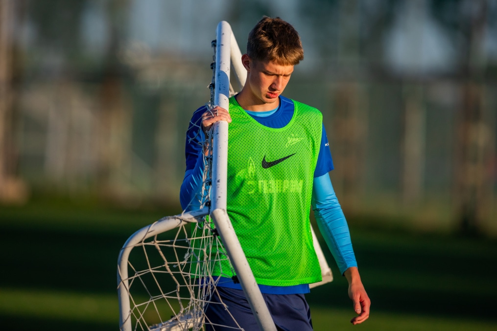 Первые учебно-тренировочные сборы «Зенита»-м в Турции:  5 февраля, вечерняя тренировка