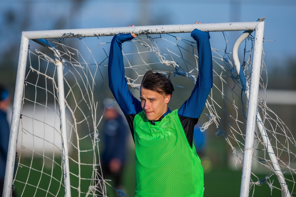 Первые учебно-тренировочные сборы «Зенита»-м в Турции:  5 февраля, вечерняя тренировка