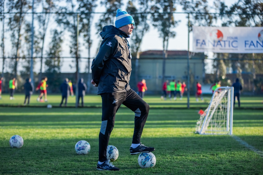 Первые учебно-тренировочные сборы «Зенита»-м в Турции:  5 февраля, вечерняя тренировка